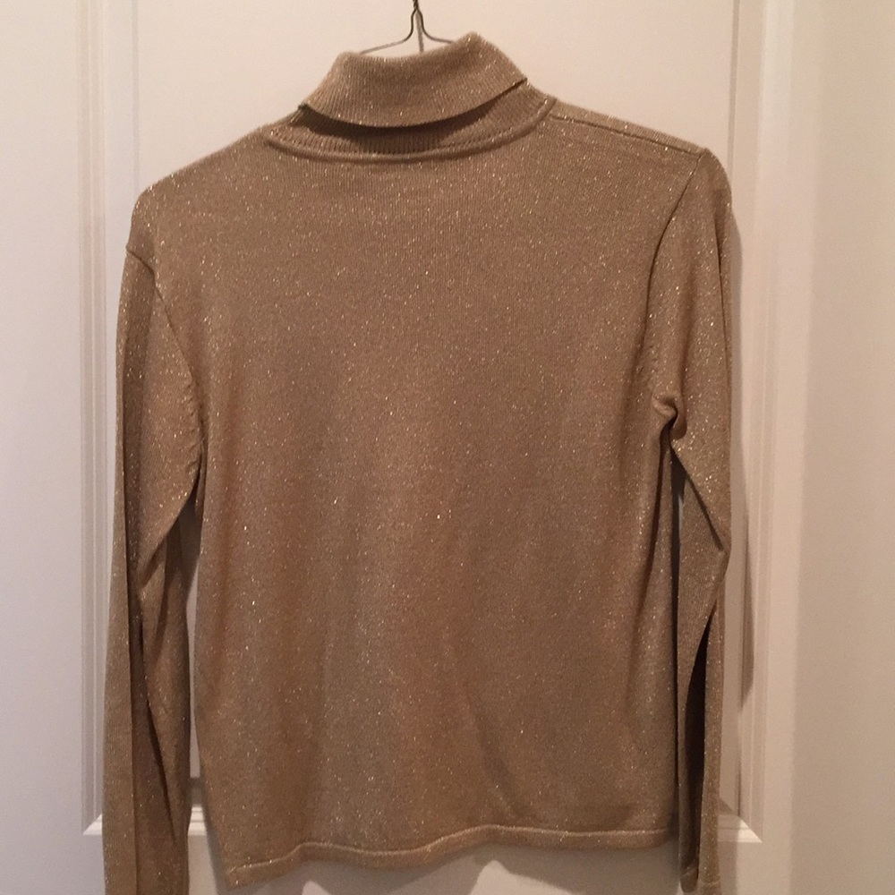 Gold Sparkly Holiday Sweater